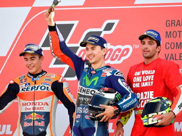 Jorge Lorenzo Ends Yamaha Career With 2016 Valencia GP Victory