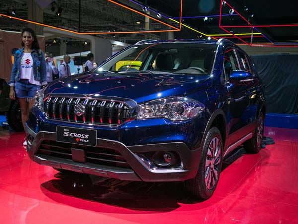 2017 Suzuki S-Cross Facelift Showcased At Sao Paulo Auto Show