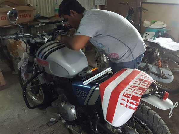 Presenting the ‘Maverick’ — A Custom Built Royal Enfield By Dochaki Designs