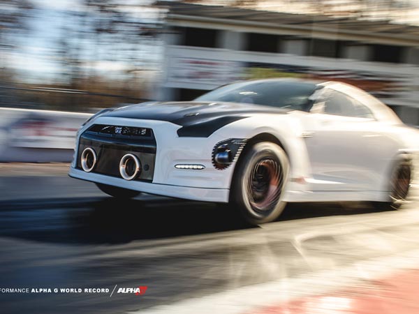 Nissan GT-R Quarter Mile Record War Rages On; AMS Performance Grabs Record With 7.16 Seconds Time