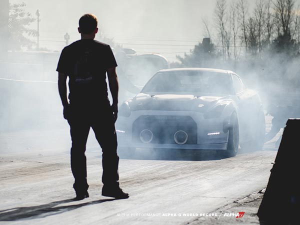 Nissan GT-R Quarter Mile Record War Rages On; AMS Performance Grabs Record With 7.16 Seconds Time