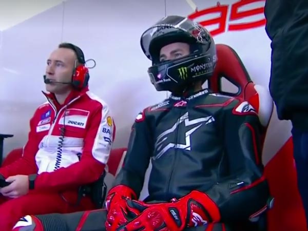 MotoGP Test: Lorenzo Seems Happy With Ducati