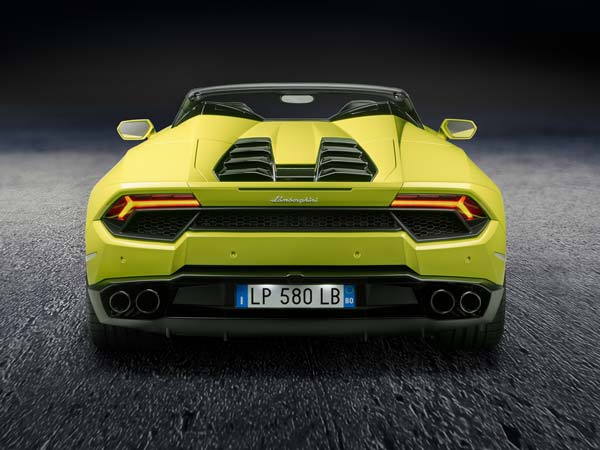 Los Angeles Auto Show 2016: Lamborghini Huracan RWD Spyder Unveiled