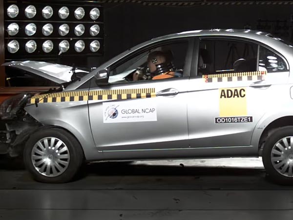 Tata Zest Scores An Unbelievable Rating At The Global NCAP Crash Test