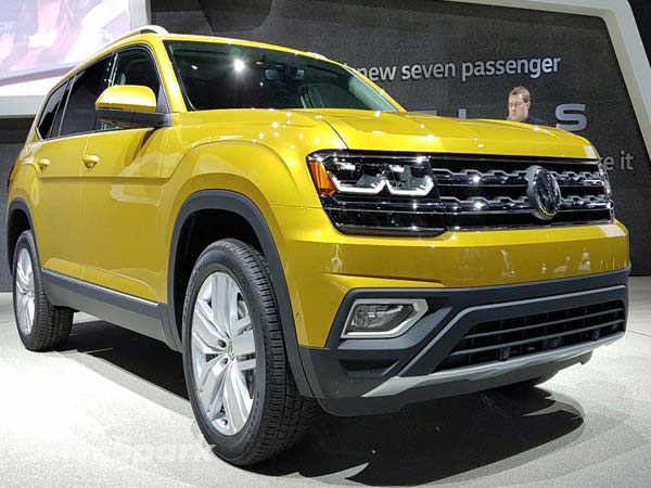 Los Angeles Auto Show 2016: Volkswagen Atlas SUV Unveiled