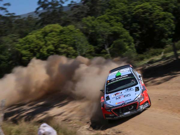 World Rally Championship — Andreas Mikkelsen Leads After Day One Of Rally Australia
