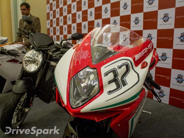 MV Agusta Opens Bangalore Showroom; Unveils Manic F3 800 RC AMG MV Agusta Opens Bangalore Showroom; Unveils Manic F3 800 RC AMG
