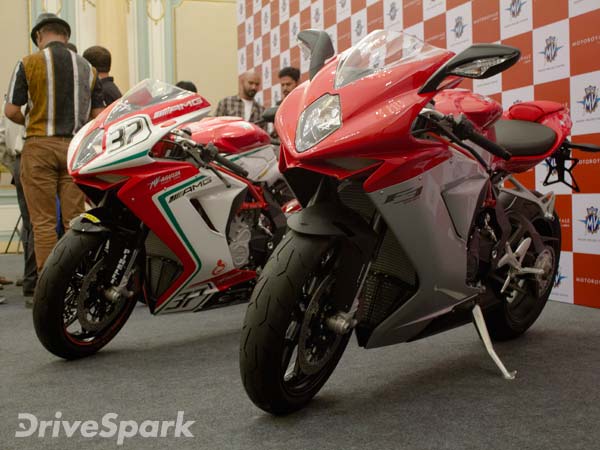 MV Agusta Opens Bangalore Showroom; Unveils Manic F3 800 RC AMG MV Agusta Opens Bangalore Showroom; Unveils Manic F3 800 RC AMG