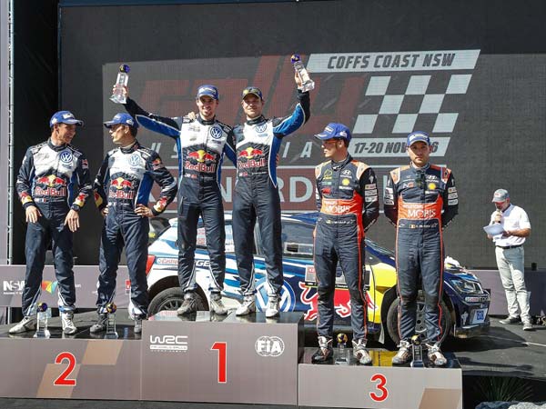 WRC Rally Australia — Volkswagen Signs Off With Victory