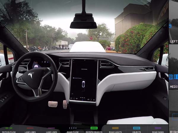 Tesla’s New Demo Emphasises Self-Driving Technology