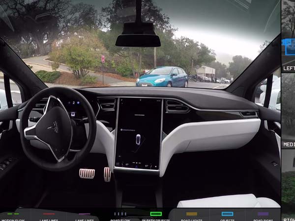 Tesla’s New Demo Emphasises Self-Driving Technology