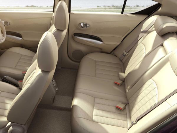<b> Nissan Sunny Rear Seat Layout </b>