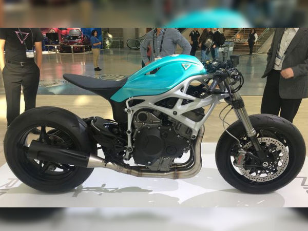 Divergent 3D Showcase 3D-Printed Motorcycle