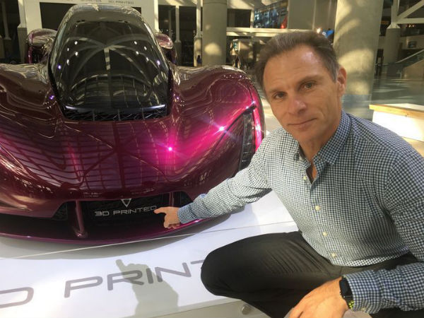 Divergent 3D Showcase 3D-Printed Motorcycle