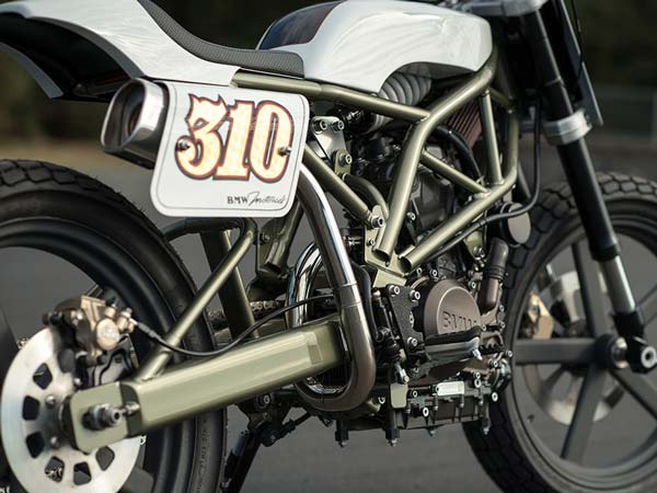 BMW G310R Flat Tracker Unveiled In Japan — Art Of Streamlining & Minimalism