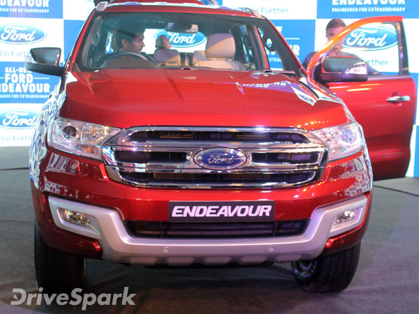 Ford To Revise The Price Of Endeavour In India