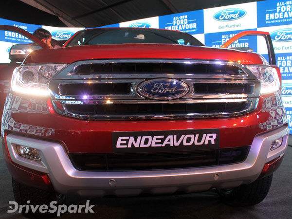 Ford To Revise The Price Of Endeavour In India