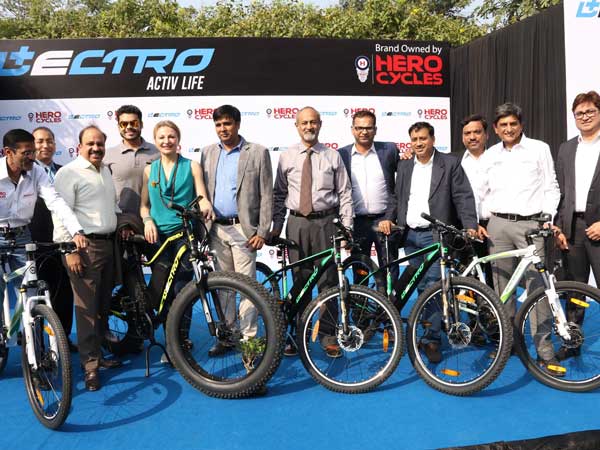 Hero Cycles Launches Lectro EPAC Bicycles