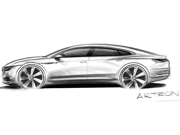 Volkswagen Reveals Arteon Premium Saloon Prior To 2017 Launch