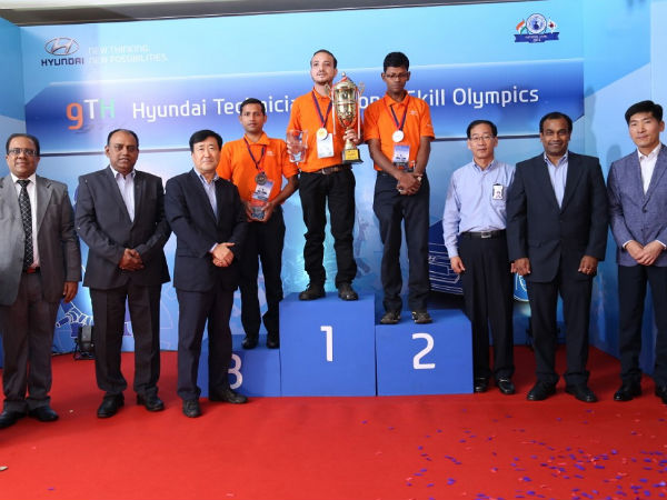 Hyundai India Concludes 9th National Skill Olympics For Dealer Technicians