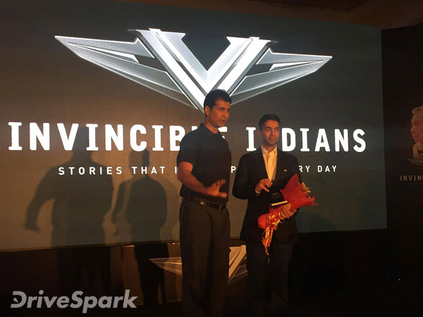 Bajaj V Launches 'Invincible Indians' 