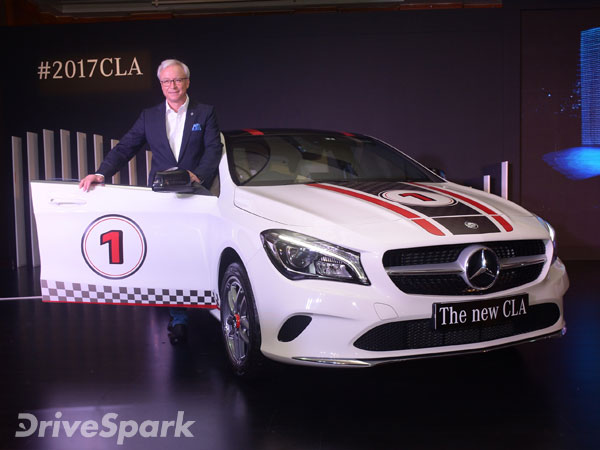 Mercedes CLA Facelift Launched in India; Prices Start At Rs 31.40 Lakhs