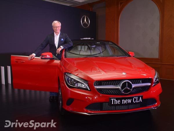 Mercedes CLA Facelift Launched in India; Prices Start At Rs 31.40 Lakhs
