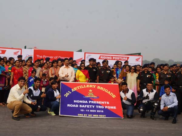 mega safety riding program by honda