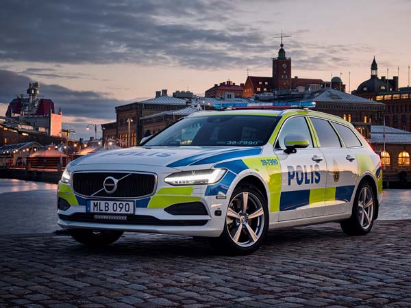 Sweden’s Finest Gets Volvo V90 Interceptor To Pull You Over