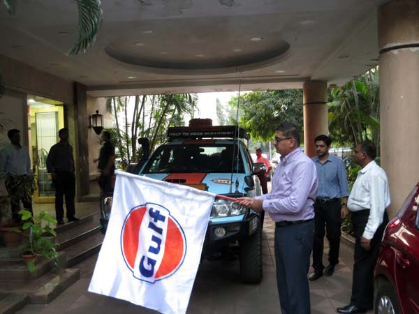 Gulf Oil Partners With ‘Gift of Life Adventure’ — A Drive From Italy To Bangalore