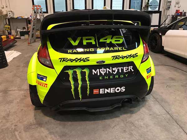 Monza Rally 2016: Valentino Rossi Takes On Dani Sordo
