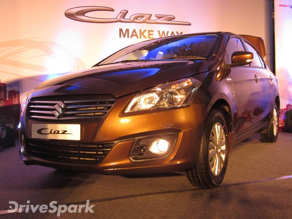 Updated Maruti Ciaz Sedan To Be Sold Exclusively At NEXA By March 2017