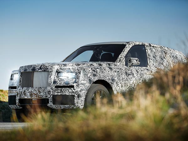 First Look: Rolls-Royce Project Cullinan SUV Prototype