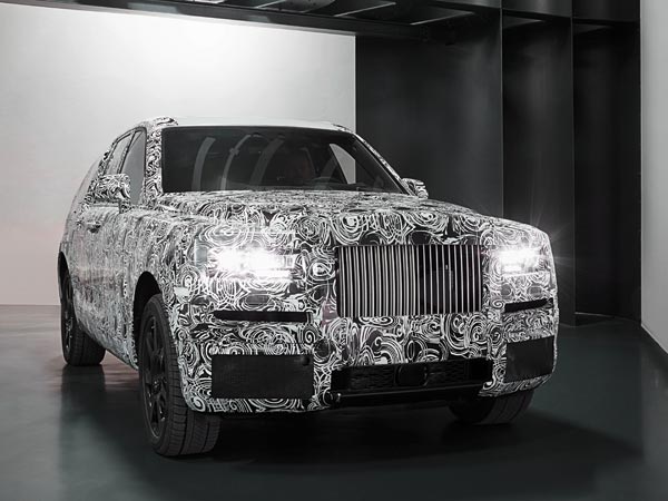 First Look: Rolls-Royce Project Cullinan SUV Prototype