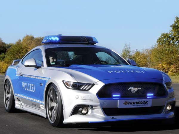 Ford Mustang GT Reporting For Police Duty In Germany