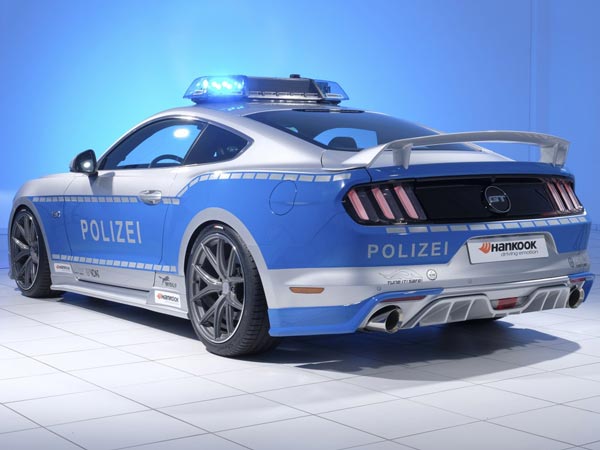 Ford Mustang GT Reporting For Police Duty In Germany