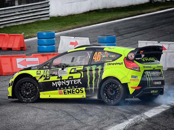 Valentino Rossi Gets Record-Tying Fifth Win In Monza Rally Show