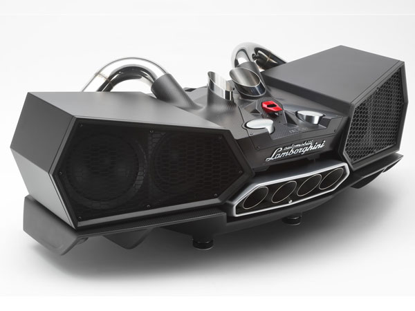 Lamborghini's New Carbon Fiber Home Speakers