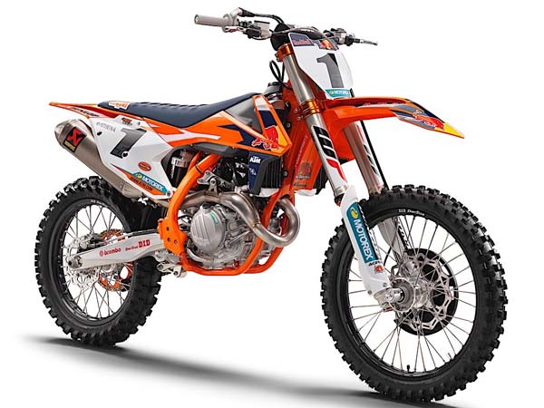 KTM Unveils 2017 SX Factory Edition Models 