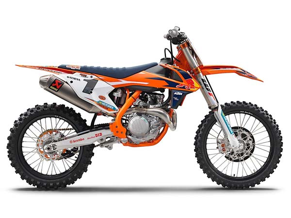 KTM Unveils 2017 SX Factory Edition Models 