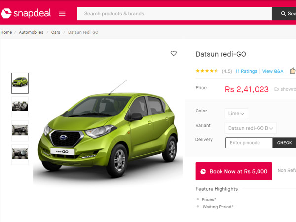 Datsun redi-GO: The Reason Behind The Success Story That Is India's First Urban Crossover