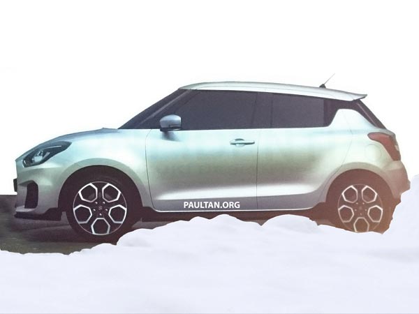 New Maruti Suzuki Swift Photo Without Camouflage Leaked