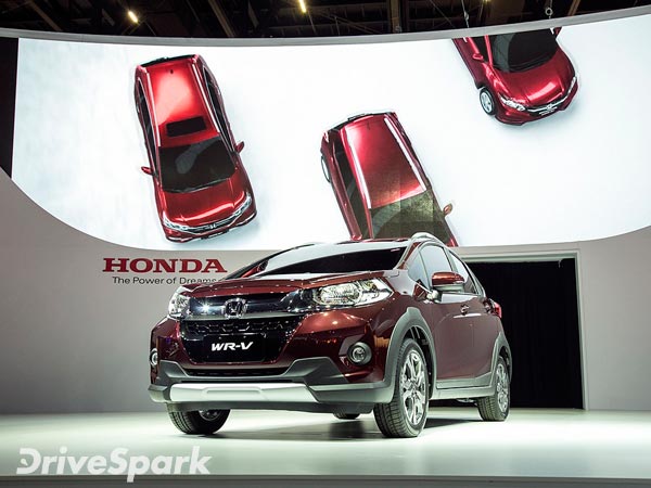 Honda WR-V Crossover SUV India Launch Slated For Mid-2017