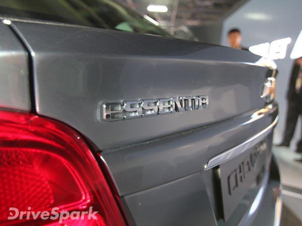Chevrolet Essentia To Be Launched In India By March 2017