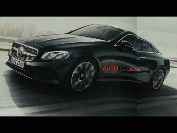 New Mercedes E-Class Coupe Revealed Via Leaked Brochure