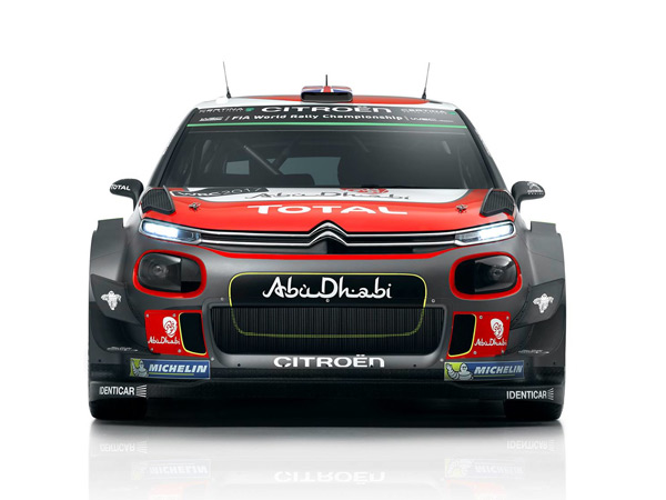 World Rally Championship: 2017 Citroen C3 WRC Breaks Cover In Abu Dhabi