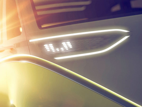 Volkswagen ID Microbus Concept Teased Ahead Of 2017 Detroit Auto Show Debut