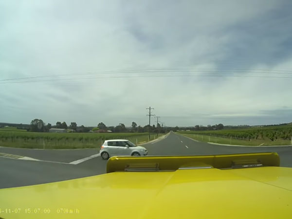 Suzuki Swift Crashes Into A Huge Road Train; Results Aren't Pretty