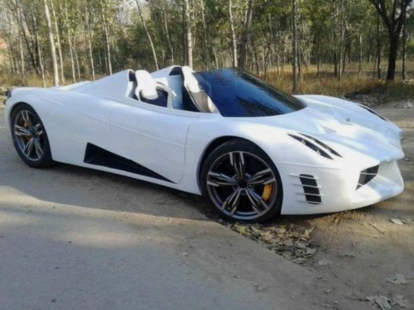 This Chinese Pagani Huayra Rip-Off Has Unbelievable Horsepower 