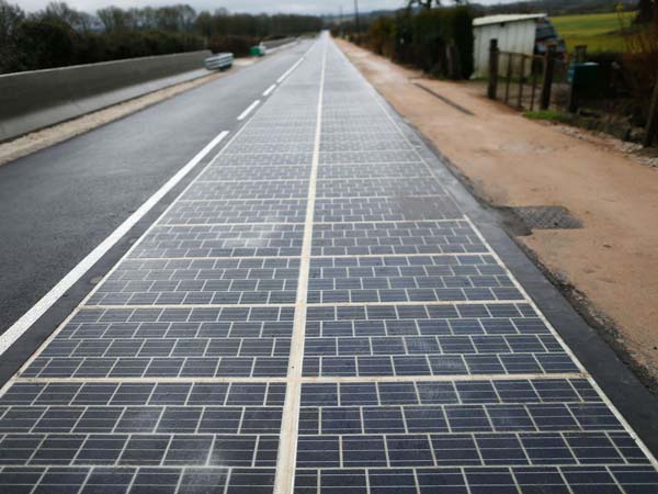 World's First Solar Panel Road Opens In France